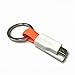 The inCharge Ultra Portable Charging Cable USB to Micro USB 10mm Thin Version (Orange)