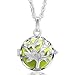 Eudora Harmony Bola Life Tree 18mm Pendant Necklace Angel Caller Chime & 30'' Chain