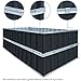 KING BIRD Extra-Thick 2-Ply Reinforced Card Frame Raised Garden Bed 68''x36''x12'' x2 Pack Galvanized Steel Metal Planter Kit Box with 16pcs T-Types Tags & 2 Pair of Gloves Grey