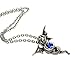 Linana Eternal Dragon Pendant Necklace Gothic Jewelry Winding Sapphire + Gift Bags