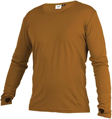 Merino 365New Zealand 100% Merino Longsleeve Baselayer with Thumbloops - Select Color and Size