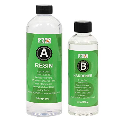 31 Epoxy Resin Kit Crystal Clear for Jewelry Arts and Crafts Resin