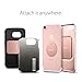 Spigen Kuel Q11 Quad Car Phone Mount Magnetic Air Vent Phone Holder Compatible with Most Smartphones - Pink Sand