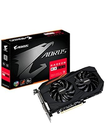 GIGABYTE AORUS Radeon RX 580 8GB GDDR5 HDMI(Gold Plated) x1 DP(Gold Plated) x3 Dual-Link DVI-D(Thin) x1
