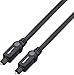 AmazonBasics Digital Optical Audio Toslink Sound Bar TV Cable - 3.3 Feet primary