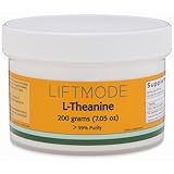 L-Theanine - 200 Grams (1000 servings at 200 mg) | #1 Value for Money #Top Nootropic Supplement | For Anxiety, Focus, Stress Relief, Weight Loss, Pre Workout - FBA