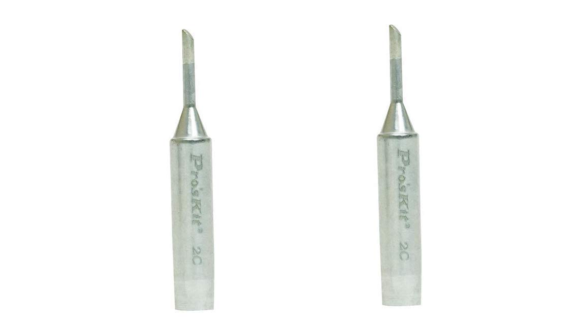 2PCS PRO'SKIT Soldering Tip Lead-Free Long-Life for 936 Soldering Station/938 Welding Head (5SI-216N-2C)