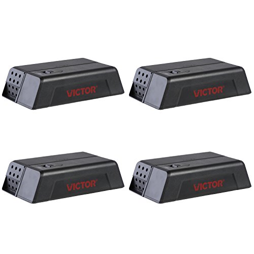 Victor M250S Electronic Mouse Trap, Black