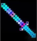 Lumistick 24 Inch Light-up Diamond Pixel Sword - Blue