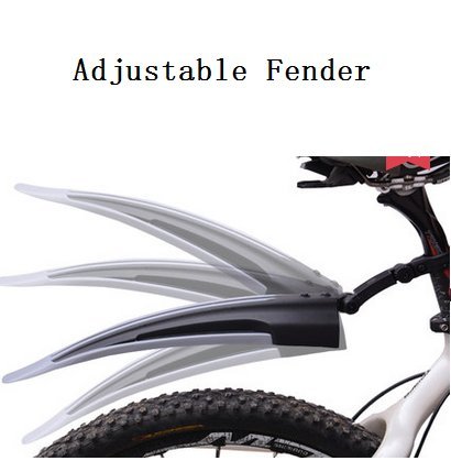 image for BlueSunshine Adjustable Fender Bicycle Bike Cycling Front/Rear Mud Gua