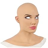 Realistic Female Latex Cosplay Mask Halloween