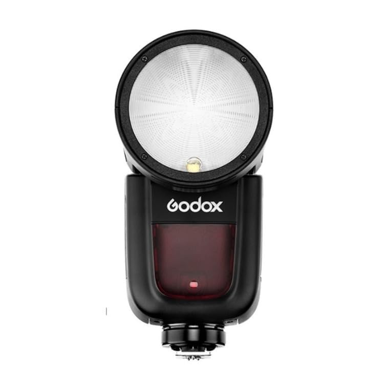 Godox V1-F Flash Speedlite for Fujifilm, 76Ws 2.4G X Wireless TTL 1/8000 HSS Speedlight, 1.5s Recycle, 480 Full Power Flashes with Rechargeable Battery