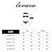 levaca Womens Summer Loose Swing Casual T-Shirt Midi Dress