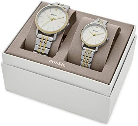 Fossil Couple Watch Diamond His Her Lux Luther Bq2467set Buy Online At Best Price In Uae Amazon Ae