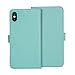 Case for 2018 New Apple iPhone Xs Max Leather Wallet Case Detachable with 3 Card Slots Kickstand Flip Cover Folio Case Compatible with 6.5 inch iPhone 10 Xs Max (Mint Green, iPhone Xs Max 6.5 inch)