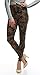 Lush Moda Extra Soft Leggings with Designs- Variety of Prints - 38F, One Size fits Most (XS - XL), Antique Rose