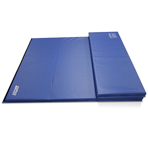 gymmatsdirect 5'x10'x2 Super Large Gymnastics Exercise Tumbling Mat, 5 Panels Folding Gym mats, Blue - Thumbnail 7