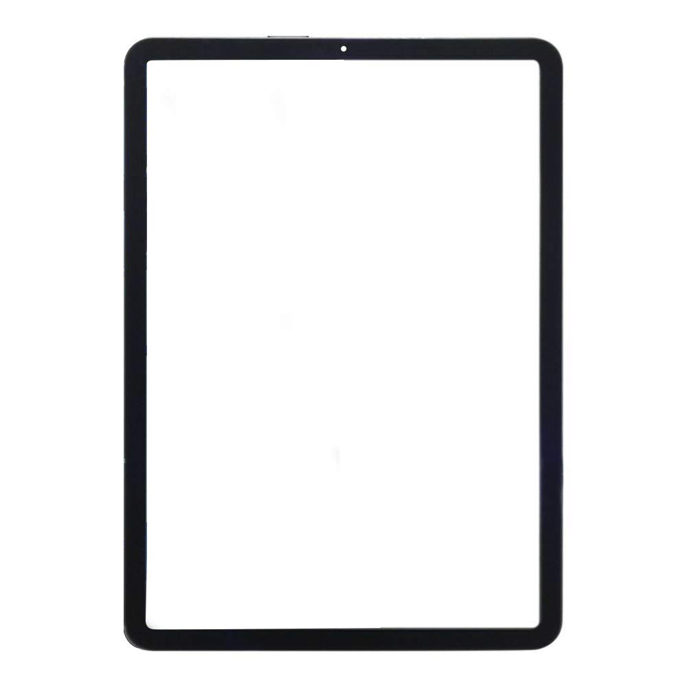 Front Outer Glass Lens Replacement Compatible With iPad Air 2020 10.9" A2316 Black