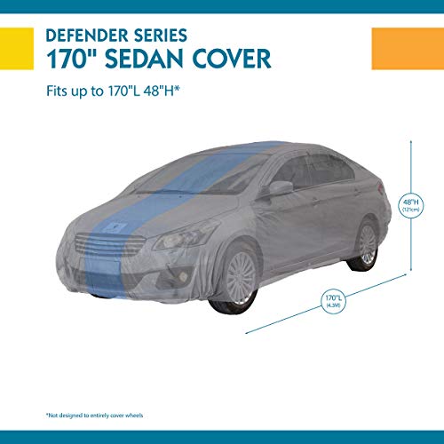 Duck Covers Defender Car Cover for Sedans up to 14' 2"
