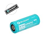 Bundle: Olight 26650 4500mAh battery for R50 Seeker/R50 Seeker Pro /R50 Seeker Pro LE Tactical Flashlight with Olight Patch