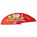 Medifier Chinese Kung Fu Tai Chi Fan Arts Dance/Practice Performance Bamboo Folding Fan (Peony flower red background)