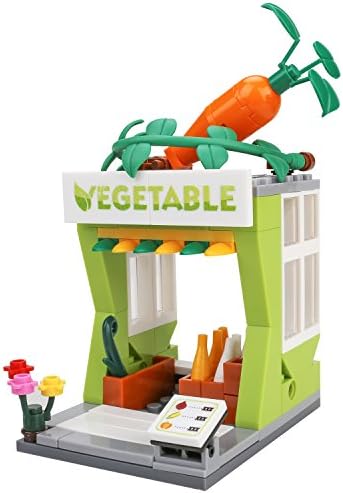 YOMOE Street Mini Building Blocks for Girls and Boys,Children’s House Building Blocks Indoor, Activities Educational Toys ,108piece