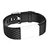 For Fitbit Charge 2 Bands, Adjustable Replacement Bands with Metal Clasp for Fitbit Charge 2 Wristbands Special Edition Black Grey Small
