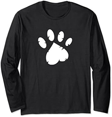 Unisex Animal Rescue Long Sleeve T-Shirt in Black XL: Black
