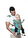 Brighter Elements Ergonomic Baby Carrier with Hip Seat - 5 Positions to Carry Your Newborn, Infant, or Toddler - Safe and Comfortable for Child and Moms, Dads - Great Baby Shower Gift