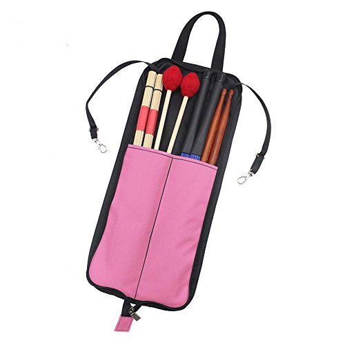 image for Bnineteenteam Drum Stick Bag Drumstick Storage Case Hanging Bag Portab
