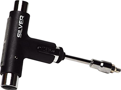 Silver premium skateboard tool (black)