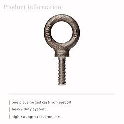 HomelyNest Eye Bolts, 2Pcs Heavy Duty Lifting