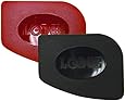 Lodge SCRAPERPK Durable Pan Scrapers, Red and Black, 2-Pack