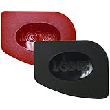 Lodge SCRAPERPK Durable Pan Scrapers, Red and Black, 2-Pack