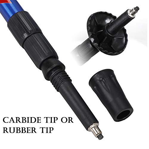 image for F2C Hiking Trekking Poles| Walking Stick Cane Crutch| Trekking Poles f