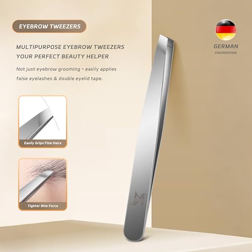 MR.LUXE Manicure Set- Professional 9-in-1 Manicure Pedicure Kit, Premium Stainless Steel Nail Clippers and Grooming Tools with Portable Textured Travel Case, Luxury Gift Set for Woman& Man.