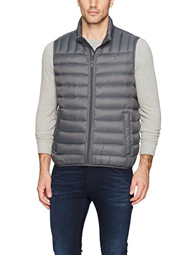 tommy hilfiger men's quilted vest