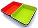 Welaxy Felt Drawer Organizer Storage Bins Cosmetic Makeup Organizer bin(Orange)