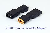 SummitLink Pack of 2 XT60 to Traxxas TRX Connector Adapter