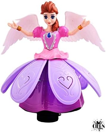 CIERN Dancing Angel Plastic Girl Robot with Lights and Music