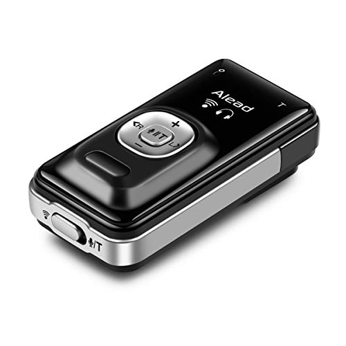 Alead HearLinks Bluetooth Wireless Voice Audio Links. Personal sound amplifier, T-coil receiver, Bluetooth headphone and audio streaming receiver 4 in 1. For Hearing impairments, Listening and Talking