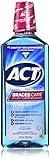 Act Braces Care Anticavity Flouride Mouthwash 18 Ounce 2 Pack