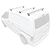 Vantech J1000 3 Bar for Nissan NV200 Ladder roof Rack 2013-On, White