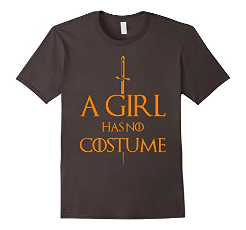 Dark Color T-Shirt - A Girl Has No Costume Halloween T-Shirt