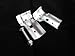 Kennel T Clamp - End Rail Clamp - Tee Clamp - 1-3/8
