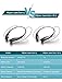 Mpow Jaws Gen-5 Bluetooth Headphones 18 Hrs Playtime, V5.0 Bluetooth Neckband Headset w/Call Vibrate & CVC 6.0 Noise Cancelling Mic, Wireless Headphones for Cell Phones/Tablets/Computers
