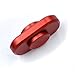 Fidgeteer Fidget Spinner Toy Metal Hybrid Ceramic Bearings, Anxiety Relief, Red