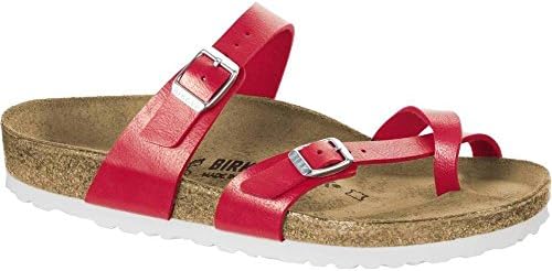 Birkenstock Womens Mayari Graceful Hibiscus Regular Fit Sandals Size 7