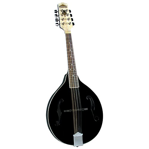 Flinthill FHM-50B Traditional A-Model Mandolin - Black