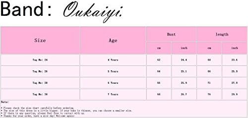 Oukaiyi Girls Lace Bridesmaid Dress Wedding Pageant Dresses Tulle Party Gown Age 3-9Y(Dark Green,3-4Y)